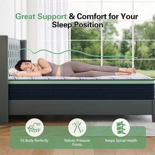 Sweetlove Mattress Queen Double King Single Bed Orthopedic Cool Gel Memory Foam - Picture 7 of 17