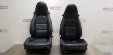 01 Porsche Boxster S 986 Power Heated Seat Set Left Right Metropol Blue