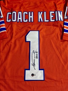 Henry Winkler Coach Klein signed Jersey “Coach K” Waterboy Beckett Certified