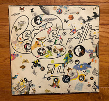 Led Zeppelin - III LP Atlantic SSD 7201 1970 1st Pressing Working Wheel