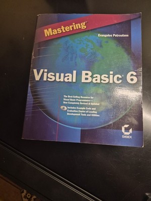 Mastering Visual Basic 6 by Evangelos Petroutsos (1998, Trade Paperback)
