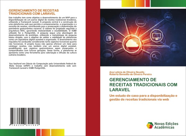 Gerenciamento DE Receitas Tradicionais COM Laravel Novello (U. A.) Taschenbuch-image