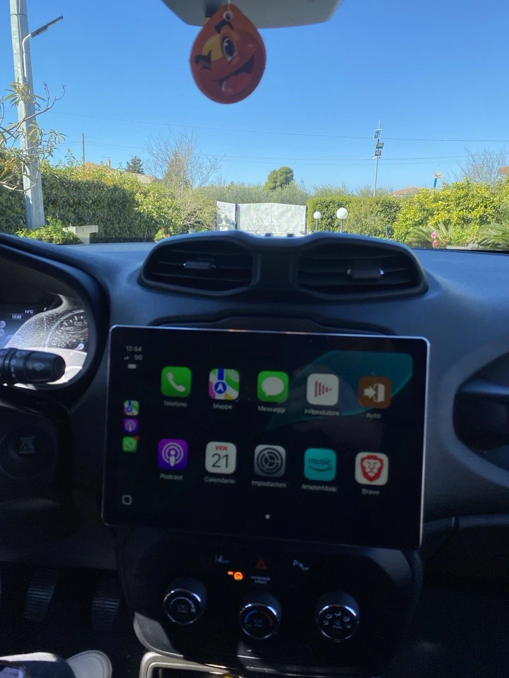 Autoradio Stereo CarTablet Android GPS CarPlay Auto Per JEEP RENEGADE 11.5 - Immagine 3 di 4