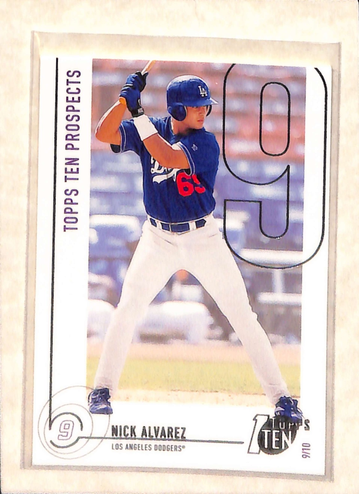 2002 Topps Ten #199 Nick Alvarez  NM