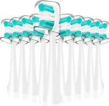 Replacement Toothbrush Heads Compatible with 1 Count Pack of 10 , White