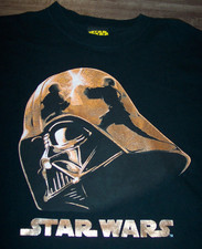 VINTAGE STAR WARS EPOSODE 3 Anakin Skywalker Obi Wan Kenobi T-shirt YOUTH XL