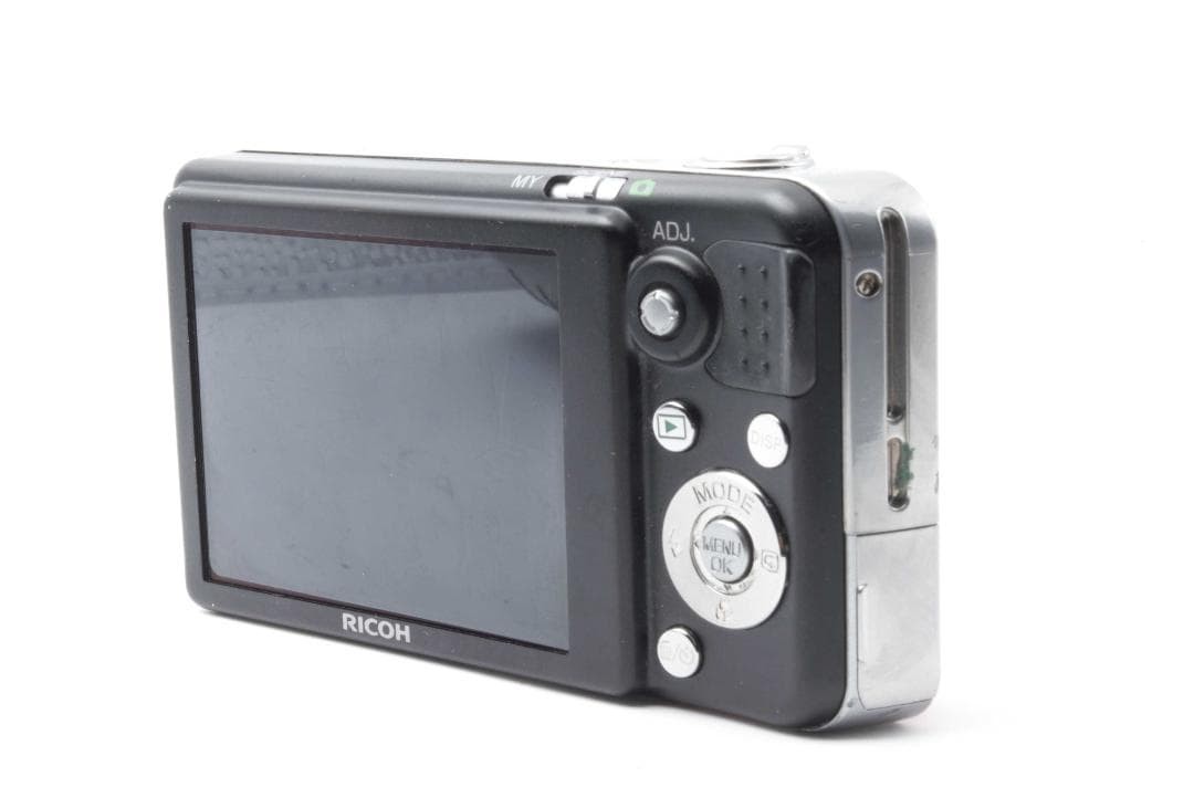 RICOH Caplio R7 Compact Digital Camera Rare Orange Color 7.1x Zoom