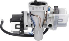 Ablaufpumpe wie LG 5859EN1006C mit Kopf Sieb für Waschmaschine, Pumpe für LG