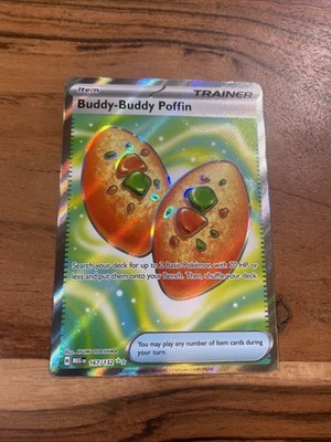 Buddy-Buddy Poffin Ultra Rare 167/143 Mega Evolution Pokemon TCG