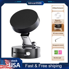 360 Car Mount Phone Holder Suction Cup Car Stand Foldable Vacuum Strong Magnetic