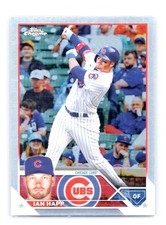 2023 Topps Chrome #102 Ian Happ Refractors Chicago Cubs