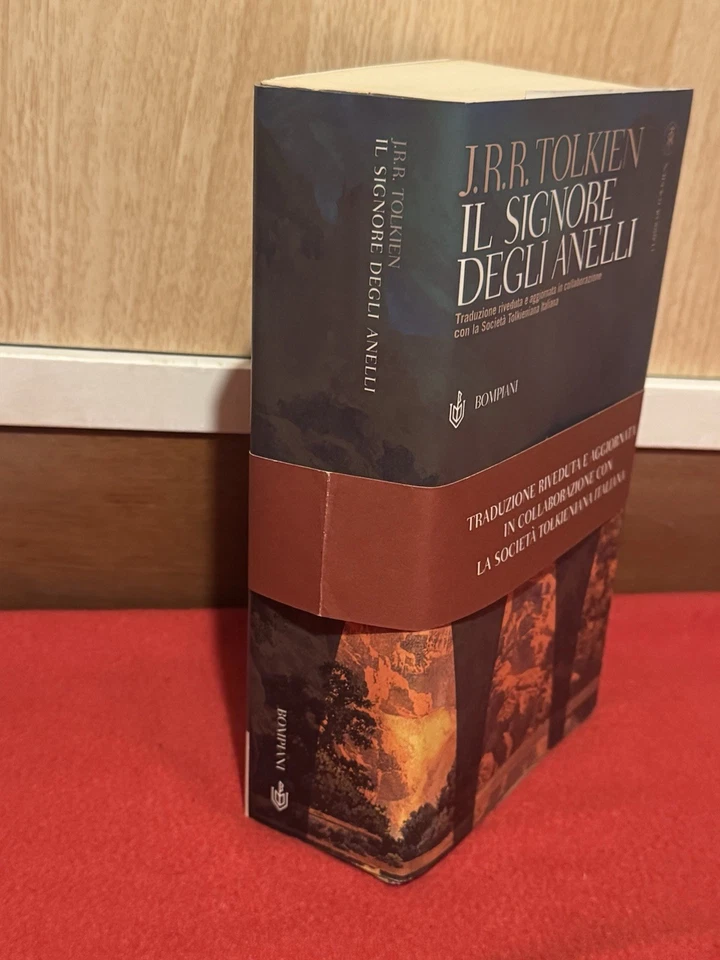 J.R.R Tolkien Il Signore Degli Anelli Prima Edizione Bompiani 2003 Mappa Alliata - Immagine 2 di 4