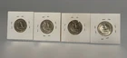 Lot Of  FOUR 90% Silver Quarters 64’s 63 & 53