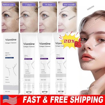 1-3PACK Magic Collagen Fullerene Neck Cream   Anti-Aging Wrinkle Tightening ~US