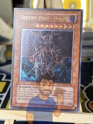 Schicksals-HELD - Dogma POTD-DE014 Ultimate Rare Unlimited Moderated Played Yugioh