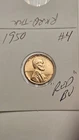 wheat penny 1950 SHARP RED BU LINCOLN CENT 1950-P LOT #4 NICE UNC RED LUSTER