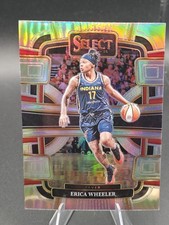 2024 Panini Select WNBA #19 Erica Wheeler Prizms Silver