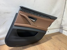 BMW F10 F11 LCI T�rverkleidung T�rpappe hinten rechts Zimt Braun Leder Ambiente
