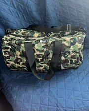 Green Bape Duffel bag