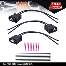 Fit For Lexus Is300 / GS300 / SC300 3pcs Ignition Coil Connector Plug with Wires