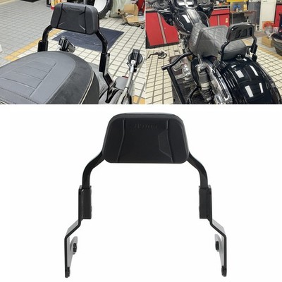 Adjustable Sissy Bar Passenger Backrests Kit For Harley Electra Road Gilde 14-up