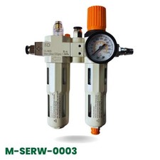 Komplette Druckluft-Wartungseinheit Typ D