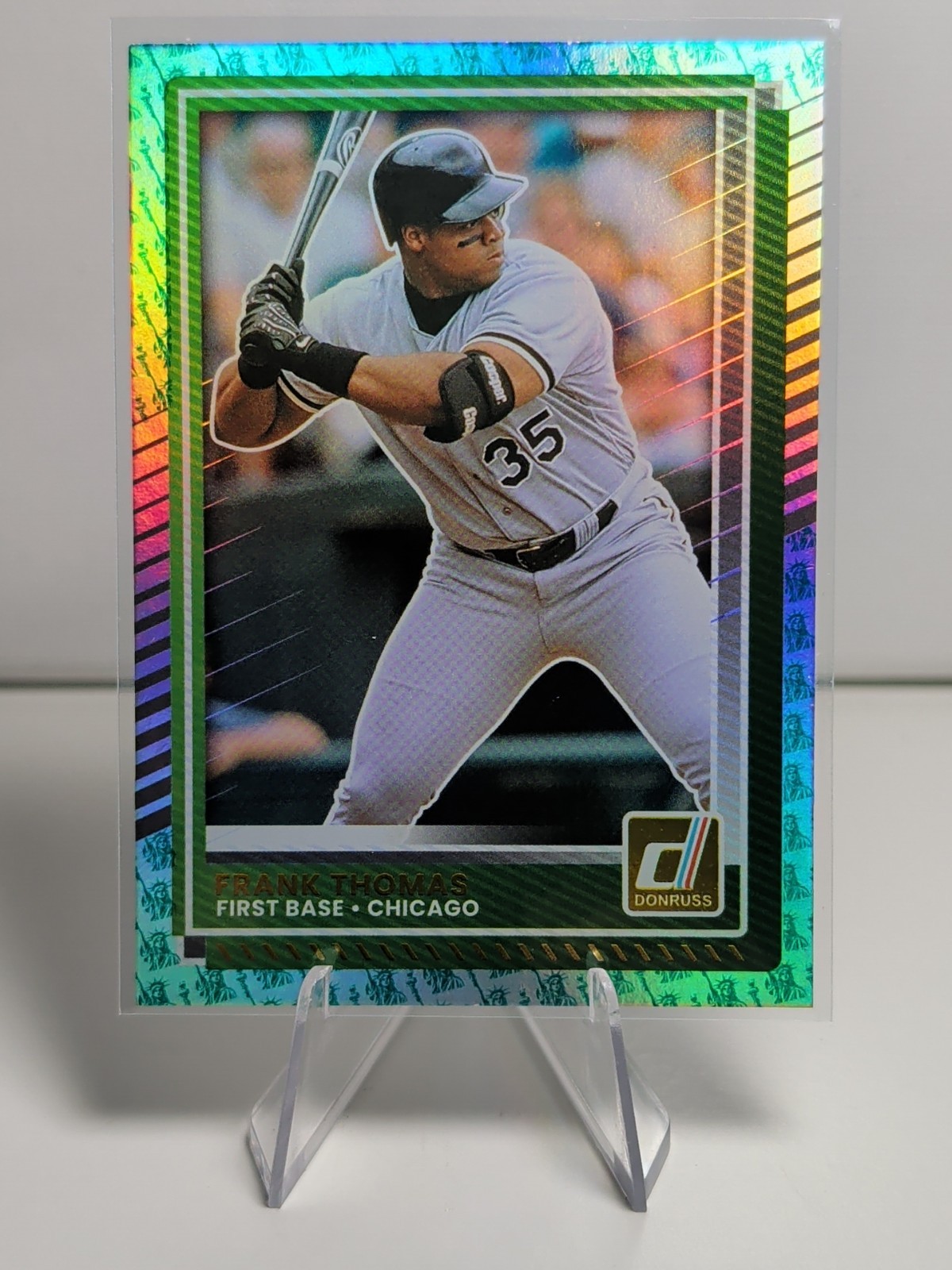 2025 Panini Donruss LIBERTY FOIL #97 FRANK THOMAS Chicago White Sox HOF