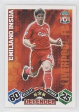 2009-10 Topps Match Attax Premier League inglesa Emiliano Insua 0jf5