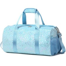 Girls Fluffy Dance Duffel Bag Ballet Gymnastic Water Resistant Travel Shoe