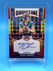 2025 Panini Mosaic Choice Trevor Lawrence Showtime Auto Fusion Red And Yellow