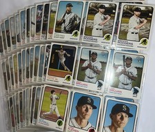 Major League Baseball Lot Of 216 Collectible Sports Trading Cards Topps Score