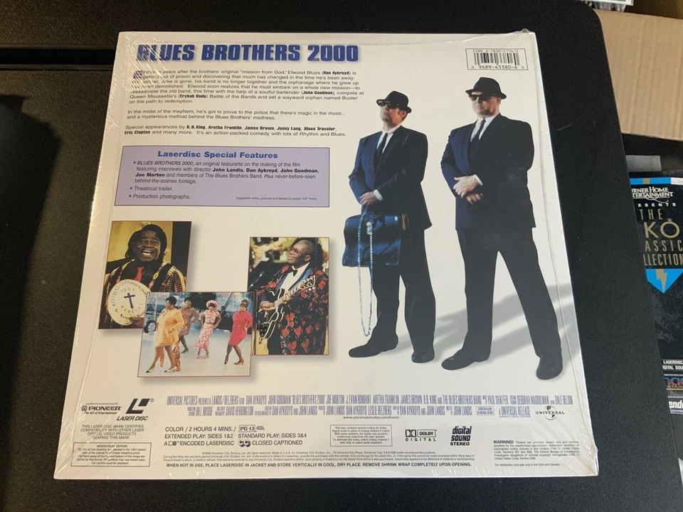 BLUES BROTHERS 2000 2-Laserdisc LD BRAND NEW SIGNATURE COLLECTION ULTRA RARE! - Image 2 of 2