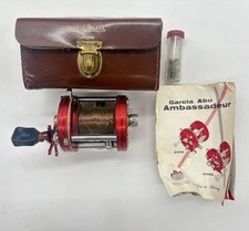 ABU Ambassadeur Original 6000 4 Screw W/Leather Case And Manual