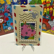 Its a Small World Hippo Park Stamps LE400 Pin - 2025 Disney Destination D23 MOG