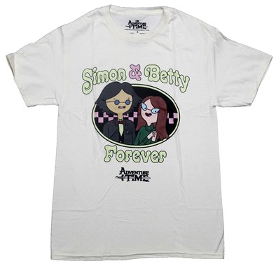 Adventure Time New Adult T-Shirt - Simon & Betty Forever Circle