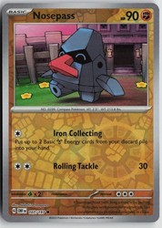 Nosepass 107/197 Obsidian Flames Reverse Holo