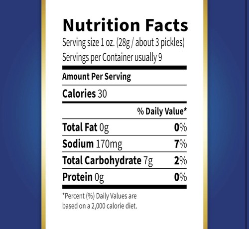 Vlasic Sweet Gherkins, 16 FL OZ - Picture 2 of 3
