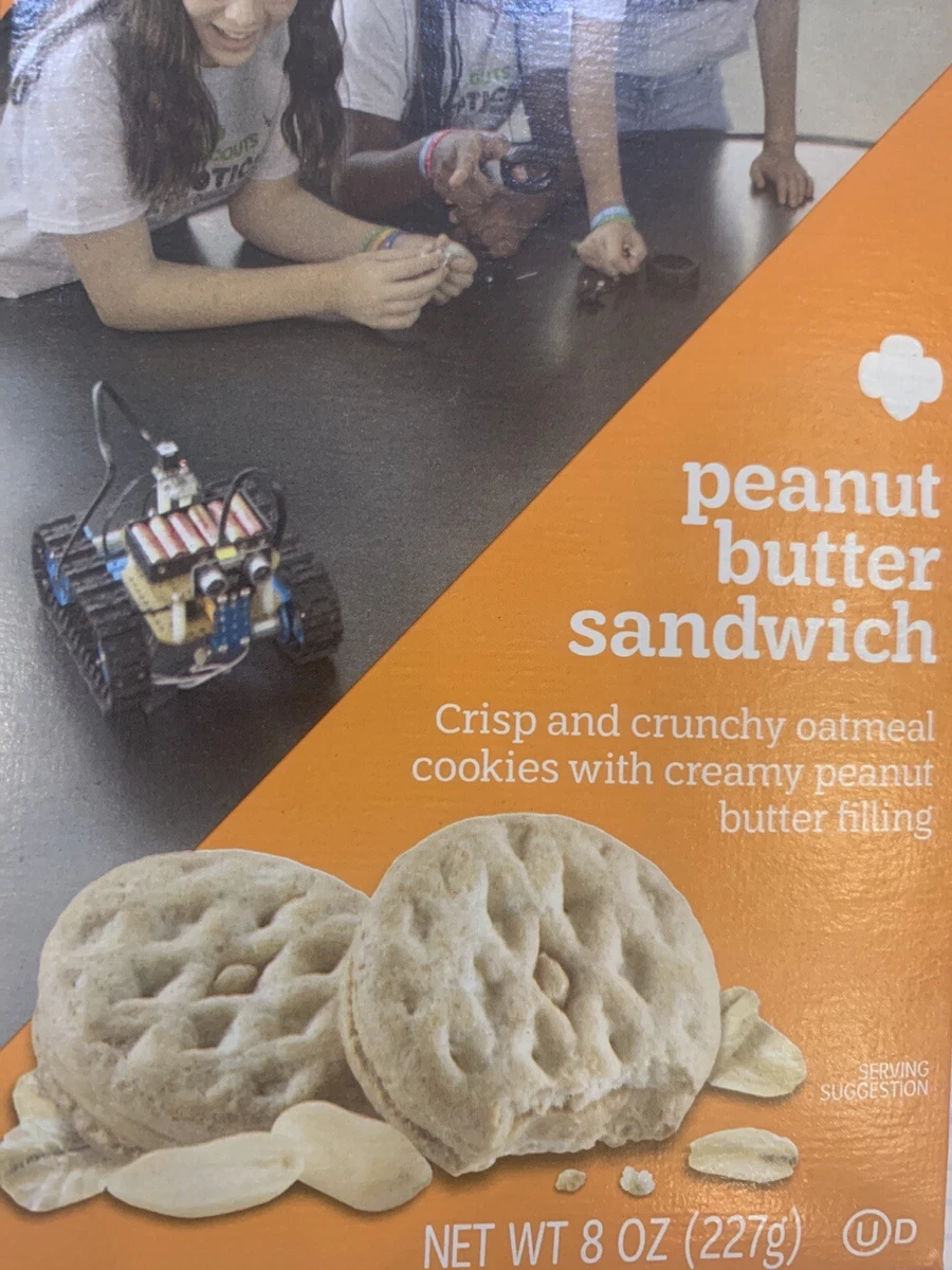 Peanut Butter Sandwich Girl Scout Cookies