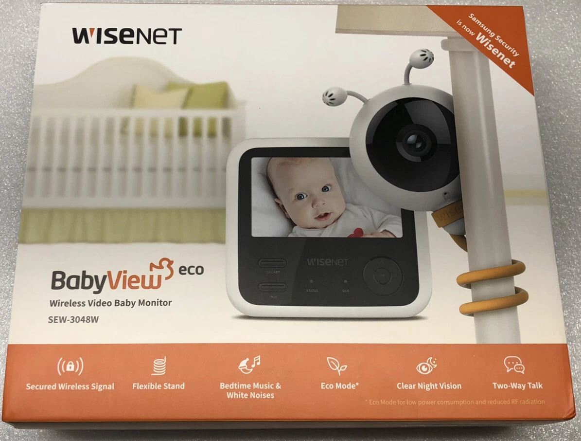 Samsung Wisenet BabyView Eco SEW-3048WN Baby Monitor Camera NEW
Opens in a new window or tab
