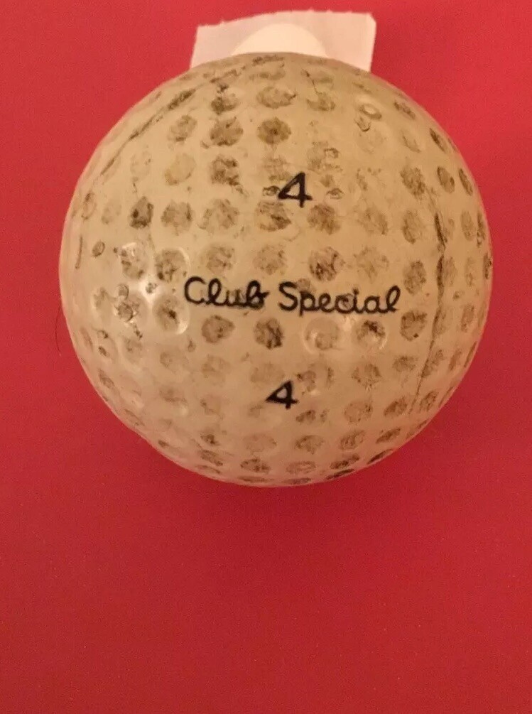 Vintage Antique 4 Club Special Golf Ball eBay