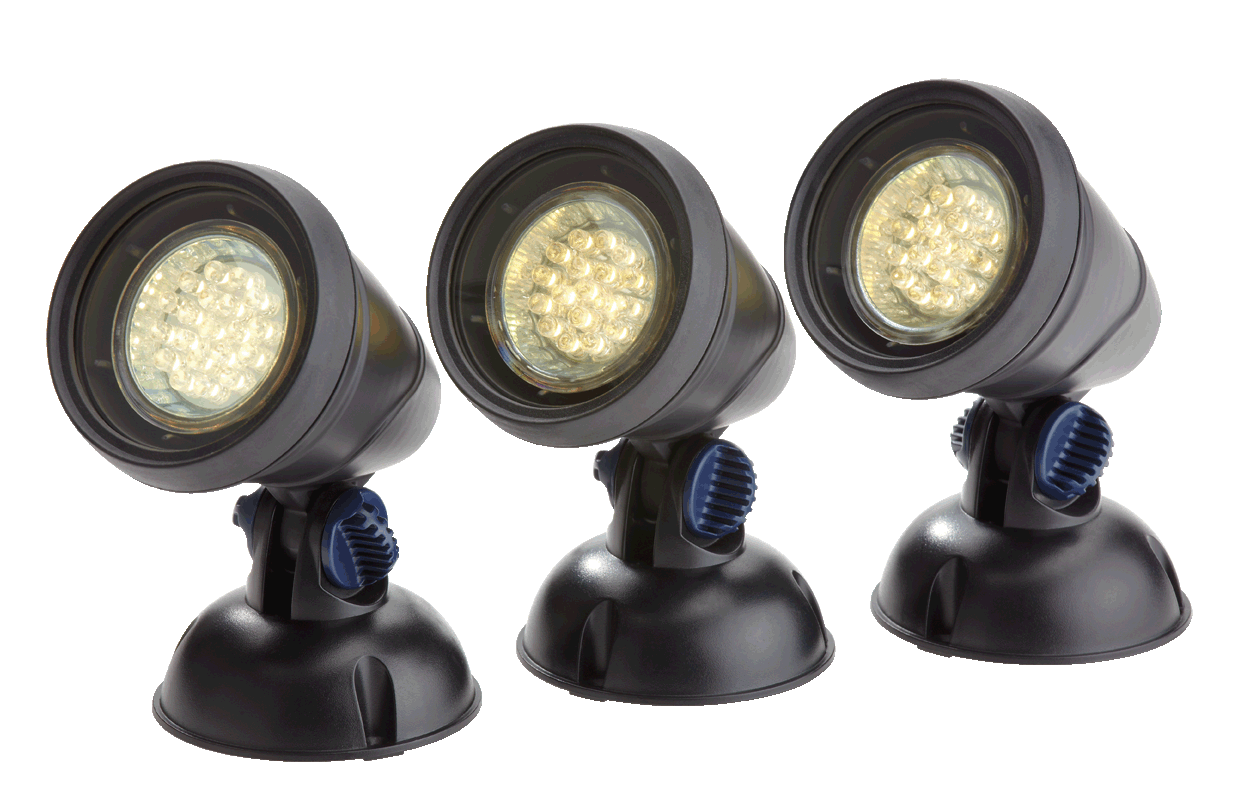 OASE LUNAQUA 3 LED SET 3 BELEUCHTUNG 57035 NEU GARTENBELEUCHTUNG GARTENLICHT