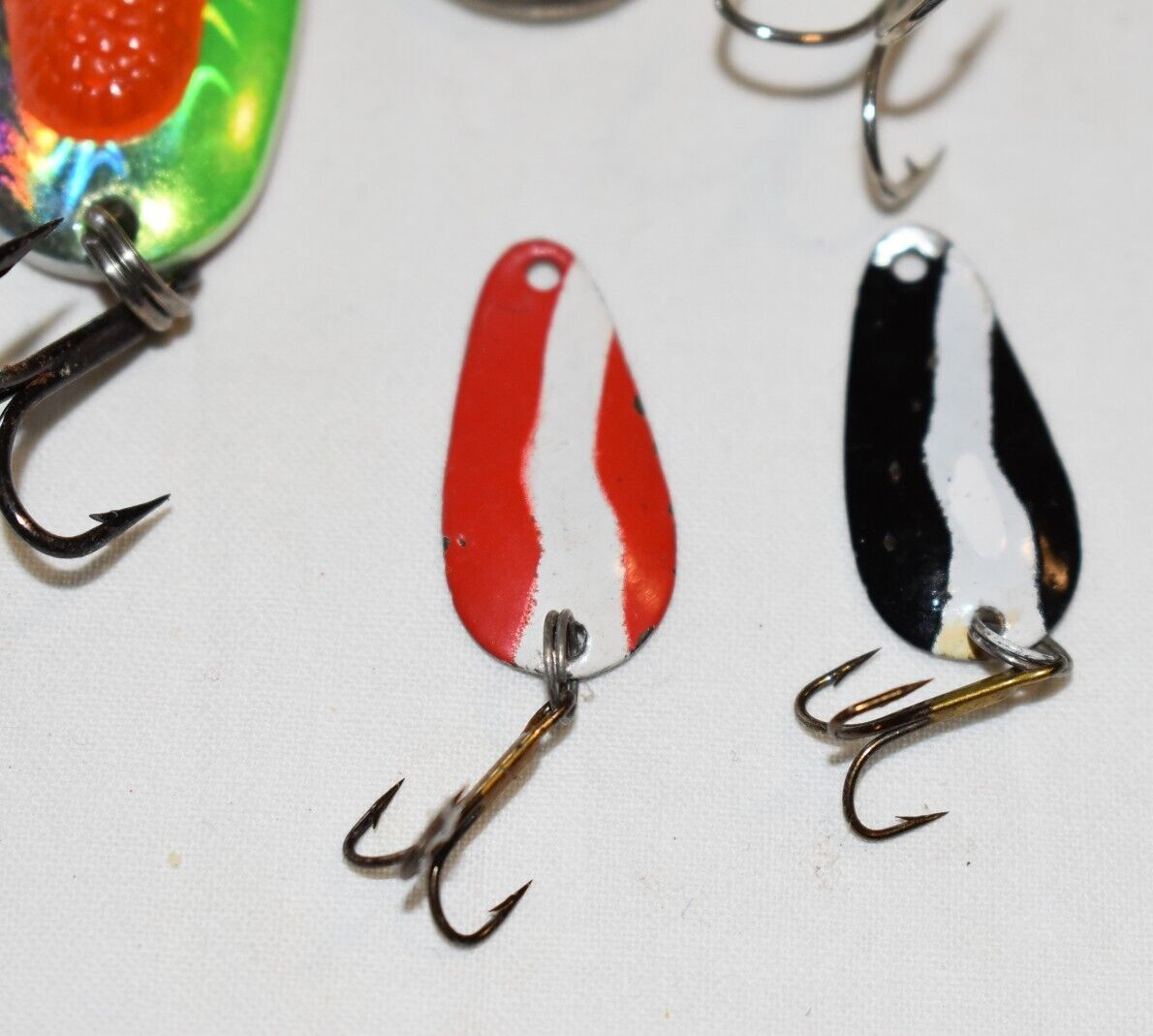 9 Lures CORDELL SUPER SPOT Rip-n-shad BLUE FOX VIBRAX Lil George SPOONS BASS - Image 7