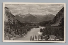 RPPC Postcard Jasper Town Alberta Canada Taylor Photo *A934