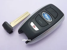 OEM SUBARU proxy smart keyless entry remote key fob HYQ14AHK + new insert key