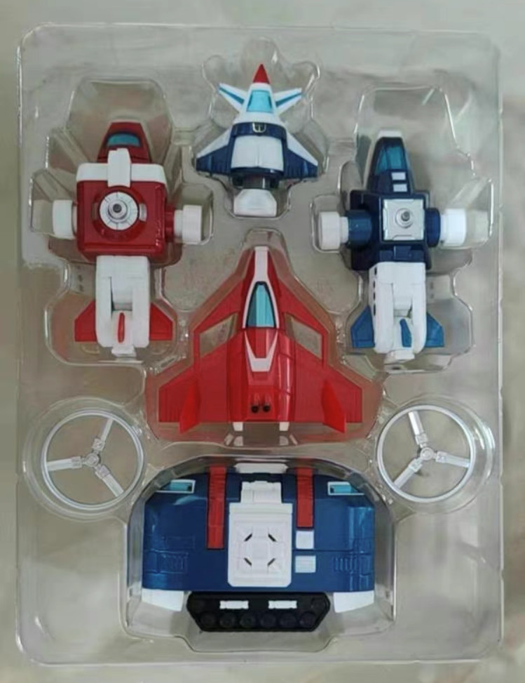 FJ Voltron Vehicle Force 15 Form-fitting Airplane Transforms Figure Toy New