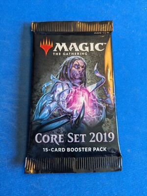 core set 2019 booster box MTG Prerelease Pack : (M19) Twenty Sided Includes one unopened booster pack of 15 cards from the 2019 core set of Magic the Gathering. Magic: The Gathering Core Set