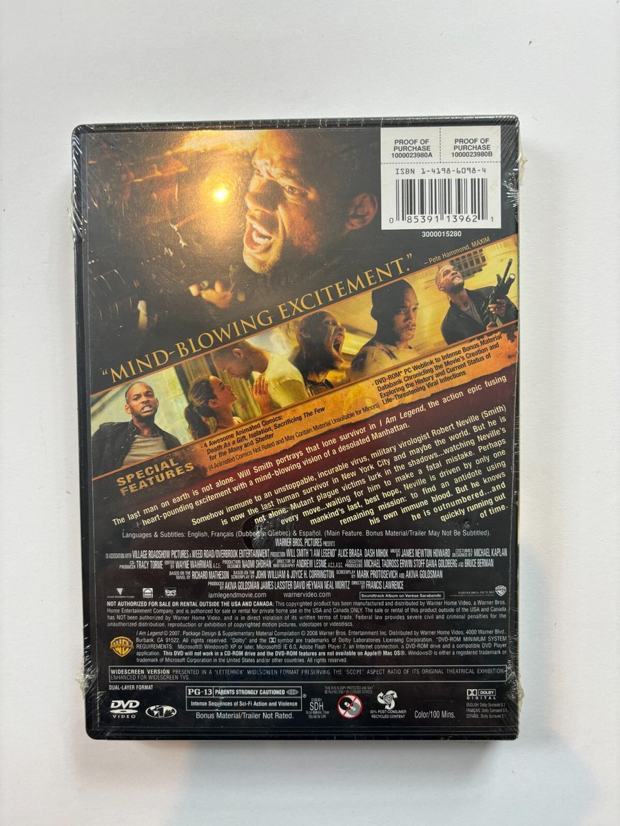 I Am Legend (Widescreen Single-Disc Edition) (DVD 2007