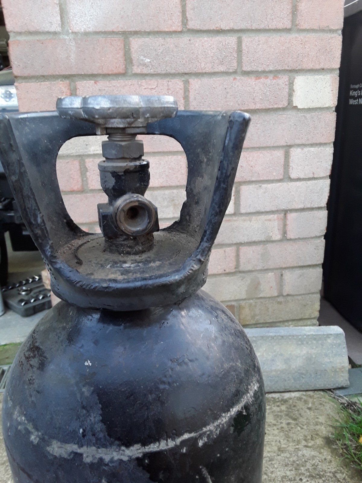 Gas bottle for Mig Welding, Pub bottle Beer pump eBay