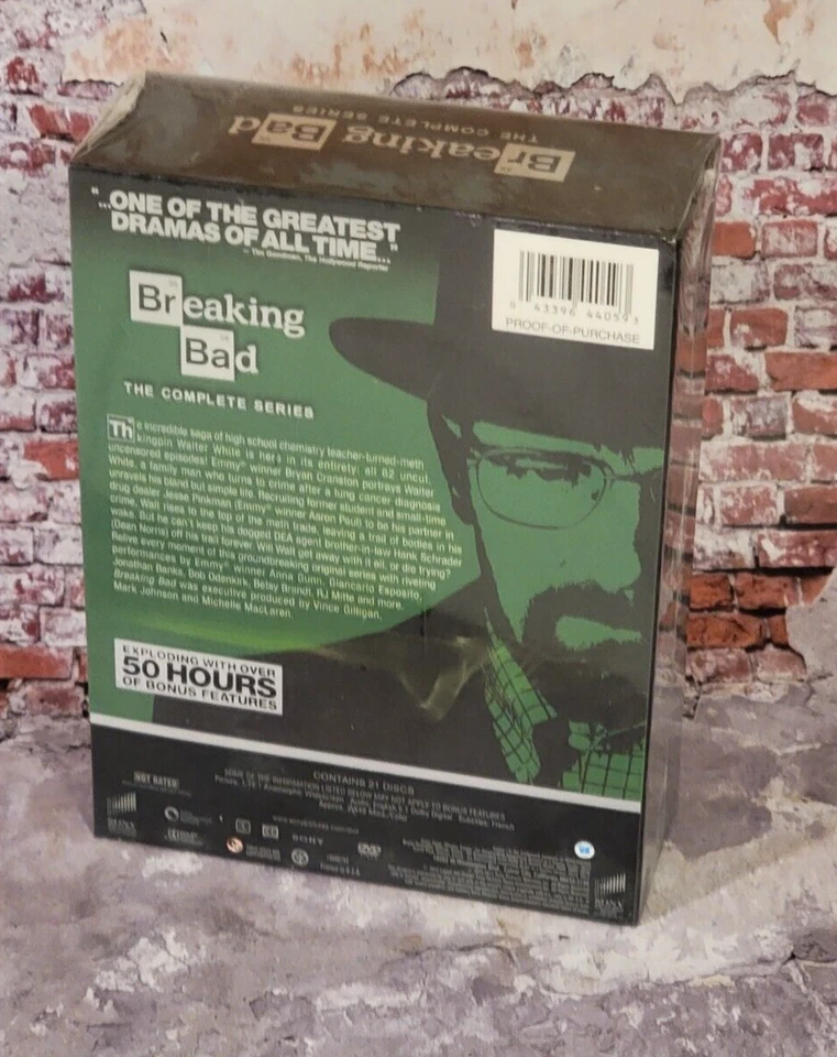 Breaking Bad: The Complete Series Seasons 1-6 ( DVD 21-Disc Box Set ) Brand New - Image 2 of 2
