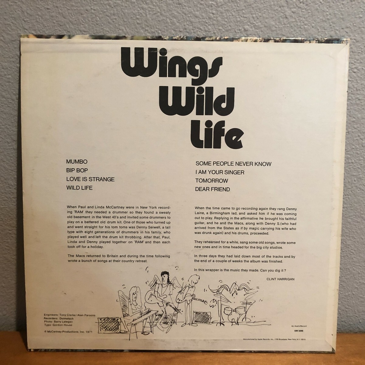 The Beatles、Paul McCartney 新品レコード Paul McCartney & The Wings - Band On The Run / Nineteen